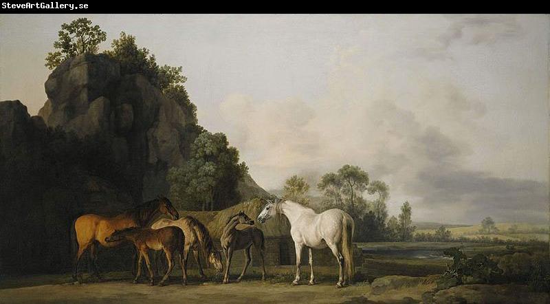 George Stubbs Brood Mares and Foals,